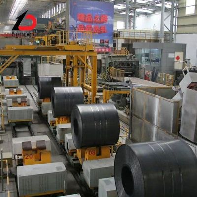 Niedrigkohlenstoff-Hochkohlenstoffstahlspule C10/C45e4/1008/1020/1016/1572 Schwarz, gegossen, kalt/heiß gewalzt Hr, mit Rollgewicht 0,5 t-25 t