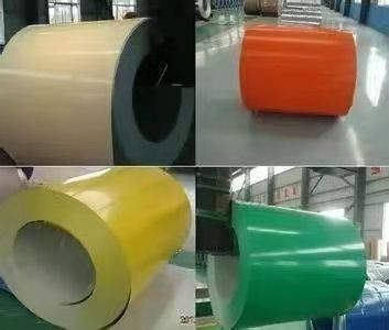 Dx51d S320gd Z80 Z180 Z275 PPGI PPGL Spirale Langlebig vorgefärbt galvanisiert Farbbeschichtung Stahlspirale mit Rollgewicht 0,5 t-25 t