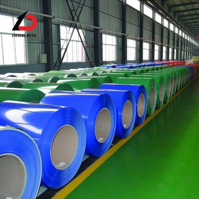 Vorrat ausreichend Versorgung ASTM/AISI/SGCC/CGCC 0.1mm-3.0mm Z120-275 PPGI/PPGL Stahlspule ab mit kundenspezifischem Zyklus 7-15 Tage