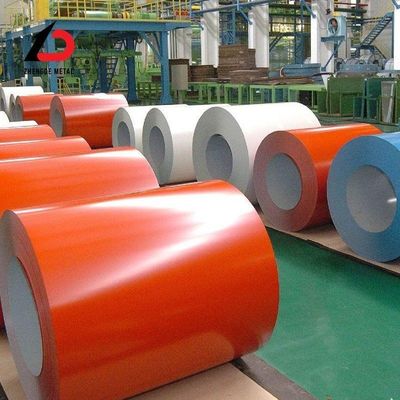 Vorräte Warm/Kalt gewalzt, vorverzinkt, farblich beschichtet PPGI PPGL Stahlspule Dx53D Dx54D SGCC Sgcd S250gd Rollgewicht 0,5 t-25 t