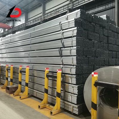 Hochwertiges Ss330 Ss400 S235jr Q195 Q235 Q345 Dicke 0,6-25mm Individuelle Größe und Oberfläche Quadrat/Rechteck galvanisiertes Stahlrohr mit Herstellerpreis