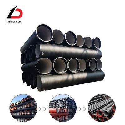 Wettbewerbsfähiger Preis ISO2531 DN De 80mm 100mm 150mm 200mm Düktile Eisenrohr mit Herstellerpreis