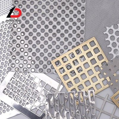 Länge 20 m Metallperforierter Mesh Generator Raum Gewickelte Platte Dicke 0,2 mm-1 mm