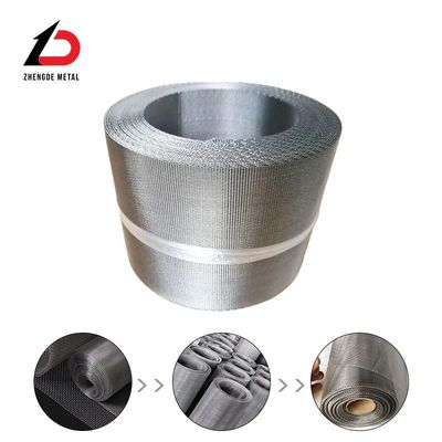Galvanisiertes Halbkreisgewebe 0,4mm 1.239 Mesh Nr. 16 Spezifikation 316 Edelstahldrahtnetz Fabrikpreis